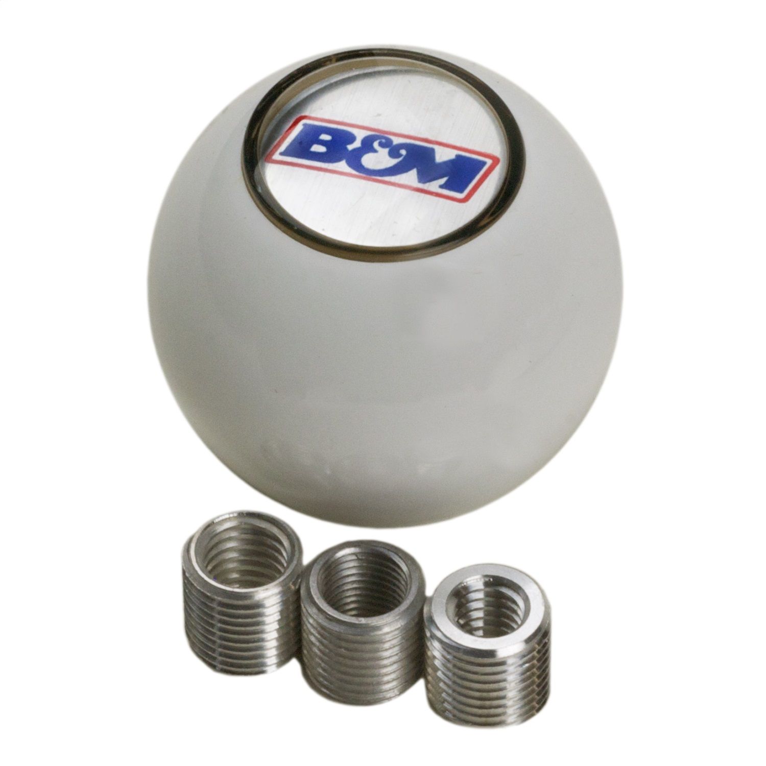 B&M 46110 White Knob