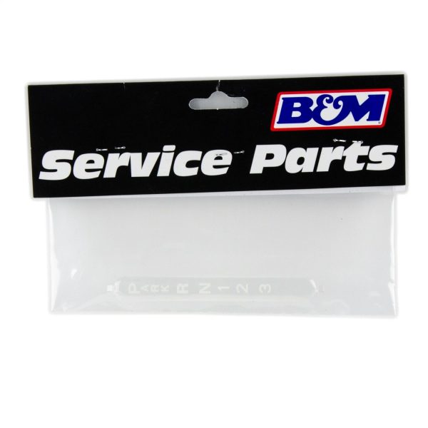 B&M 80618 Indicator Window 3 Speed Reverse Pattern