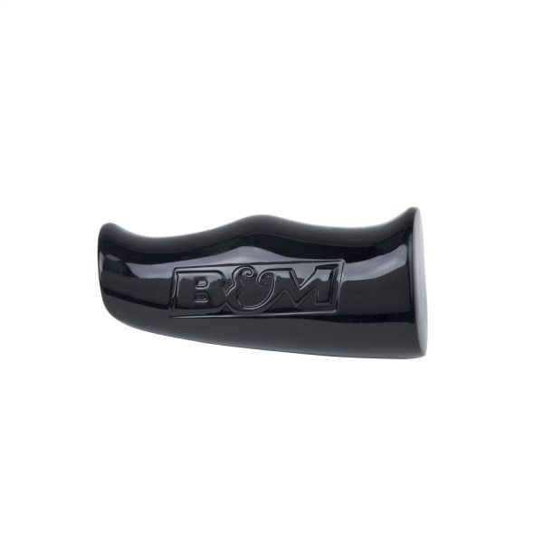 B&M 80642 Universal Shifter T-Handle with B&M Logo, Black Plastic, SAE Threads