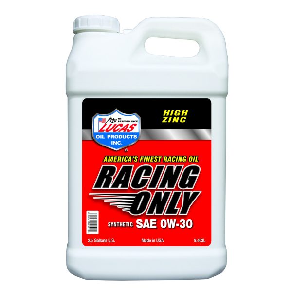 Synthetic SAE 0W-30 Racing Only