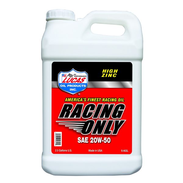 SAE 20W-50 Racing Only