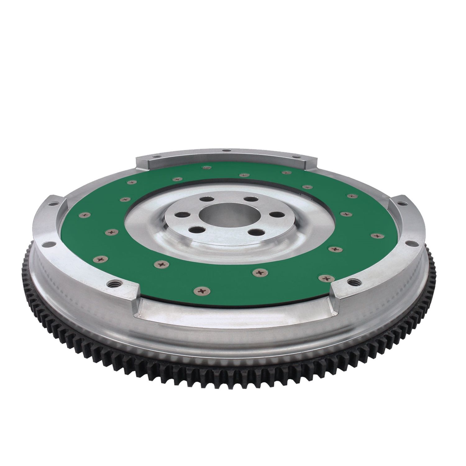 Fidanza Flywheel-Aluminum PC Au6; High Performance; Lightweight with Replaceable Friction