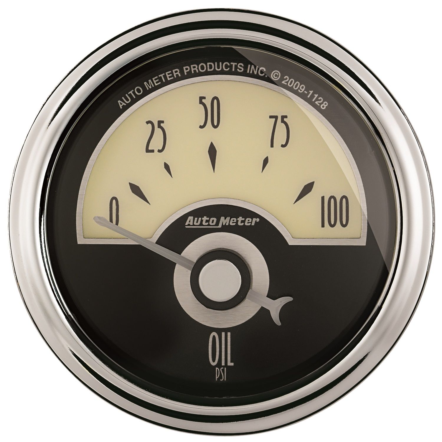 2-1/16 in. OIL PRESSURE, 0-100 PSI, CRUISER AD