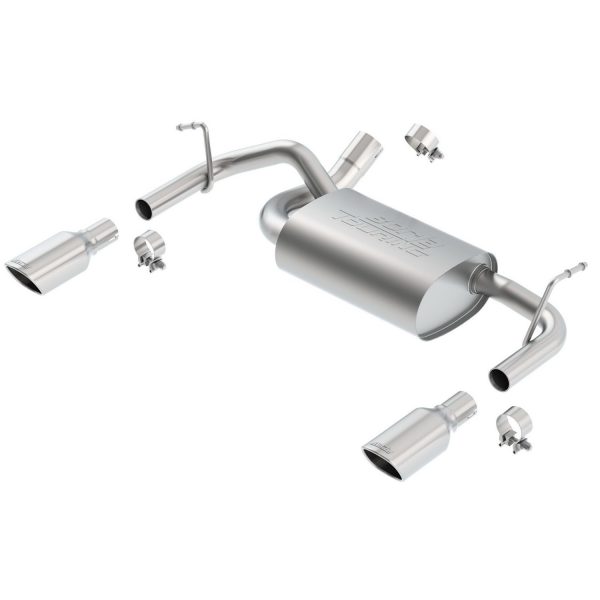 2012-2018 Jeep Wrangler JK/ JKU Axle-Back Exhaust System Touring