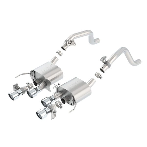 C7 Corvette Stingray 2014-2019 Axle-Back Exhaust System S-Type