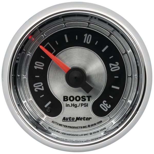 2-1/16 in. BOOST/VACUUM, 30 IN HG/30 PSI, AMERICAN MUSCLE