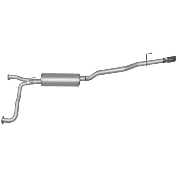 Cat-Back Single Exhaust System; Aluminized