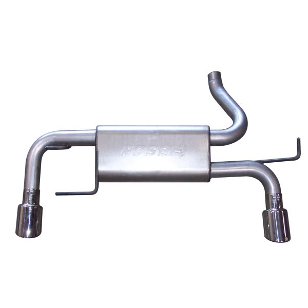 Cat-Back Dual Split Exhaust System; Aluminized