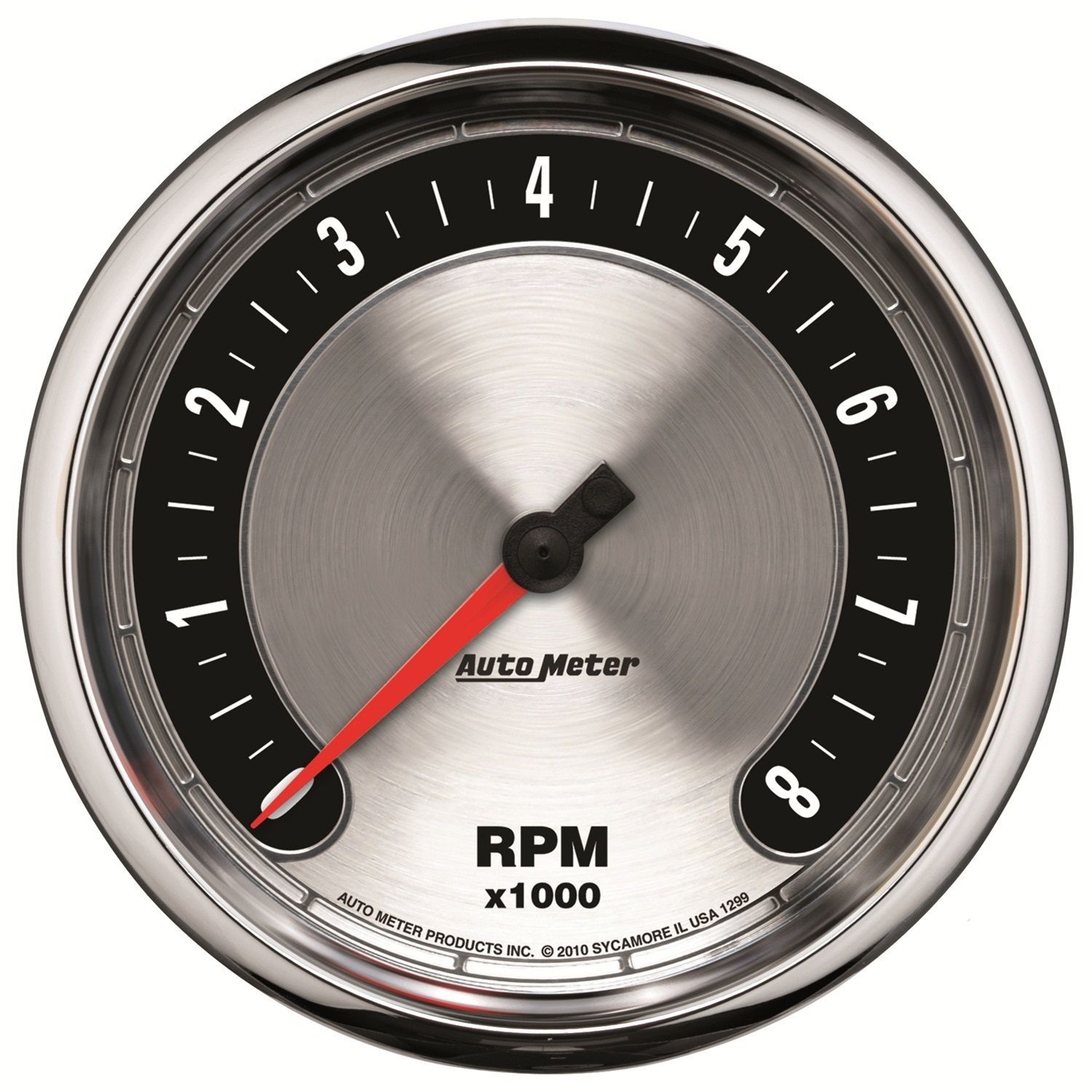 5 in. IN-DASH TACHOMETER, 0-8,000 RPM, AMERICAN MUSCLE