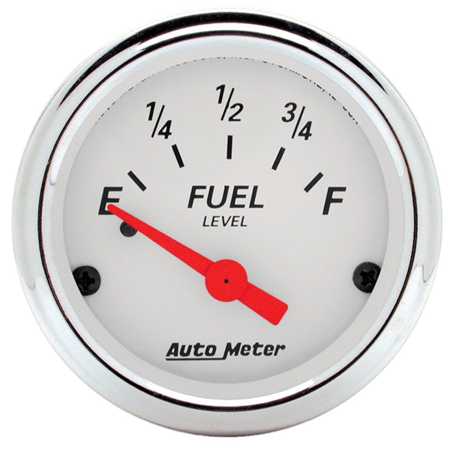 2-1/16 in. FUEL LEVEL, 0-90 O, GM, ARCTIC WHITE