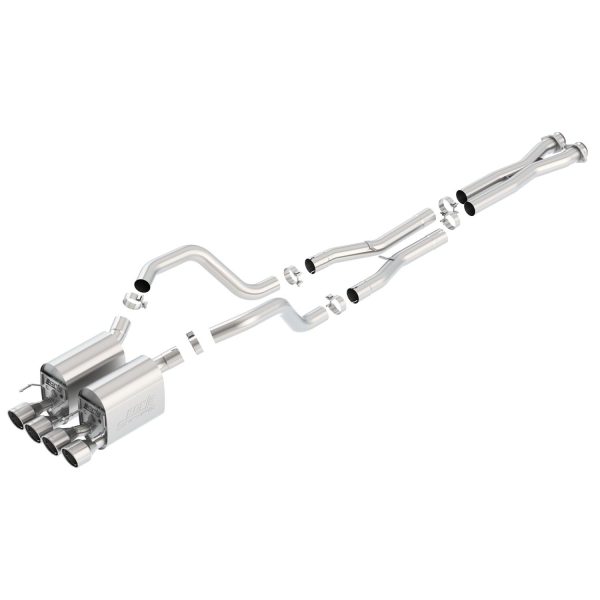 C6 Corvette Z06/ C6 Corvette ZR1 2006-2011 Cat-Back(tm) Exhaust System S-Type