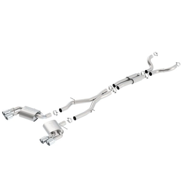 2016-2021 Chevrolet Camaro SS 3in With Dual Tips Cat-Back? Exhaust System S-Type