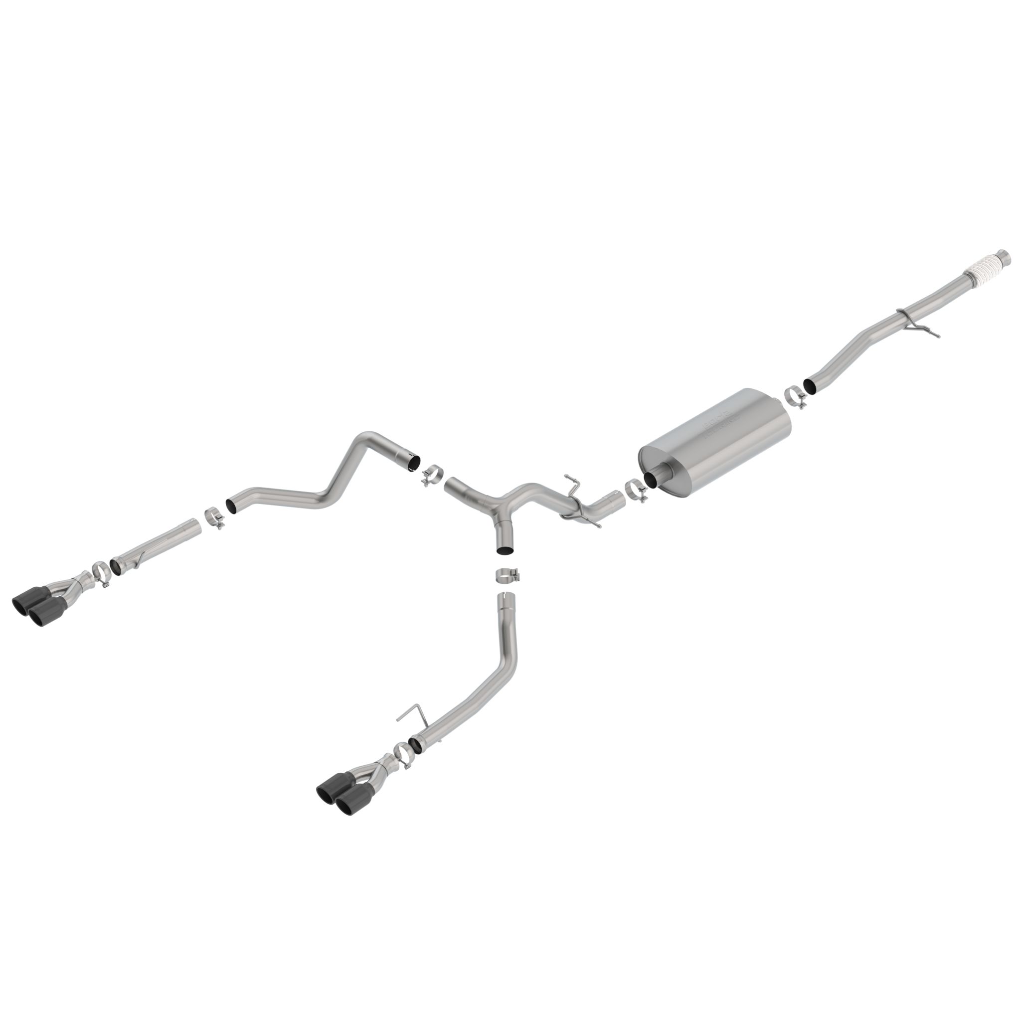 Silverado/ Sierra 1500 2019-2022 Cat-Back(tm) Exhaust System Touring