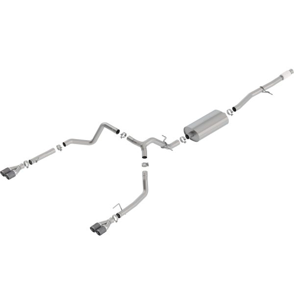 Silverado/ Sierra 1500 2019-2022 Cat-Back(tm) Exhaust System Touring