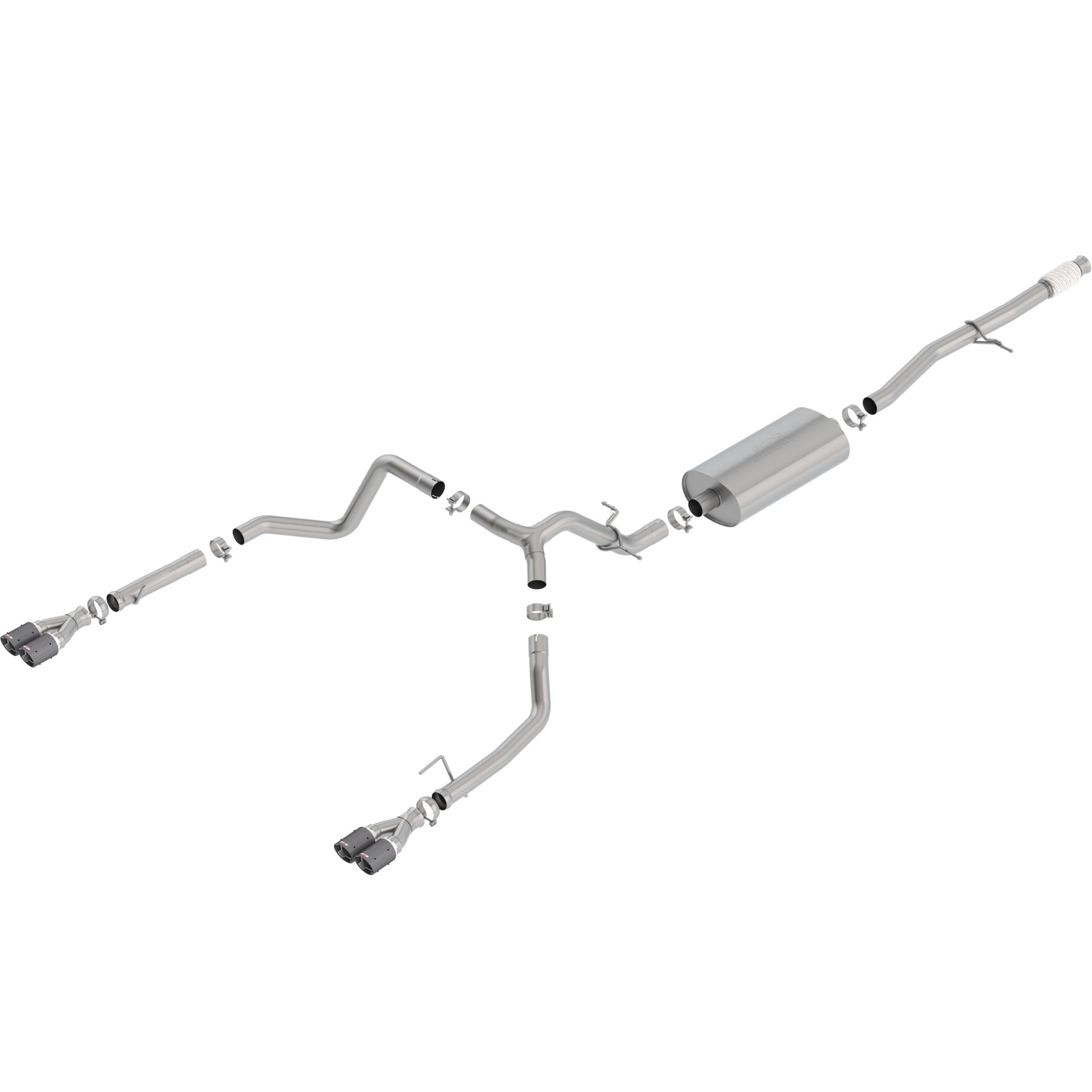 Silverado/ Sierra 1500 2019-2022 Cat-Back(tm) Exhaust System Touring