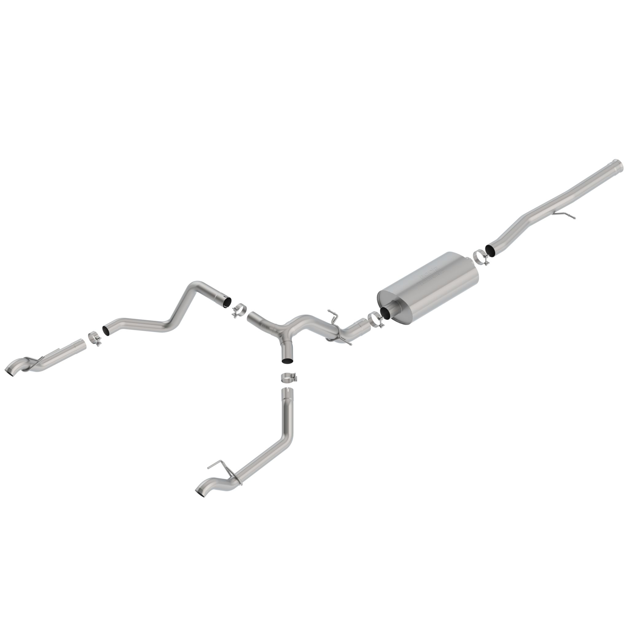 Silverado/ Sierra 1500 2019-2022 Cat-Back(tm) Exhaust System Touring