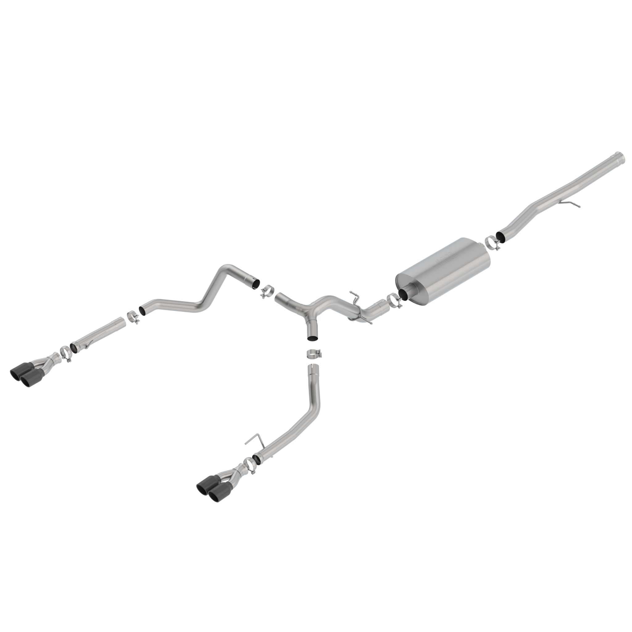 Silverado/ Sierra 1500 2019-2022 Cat-Back(tm) Exhaust System Touring