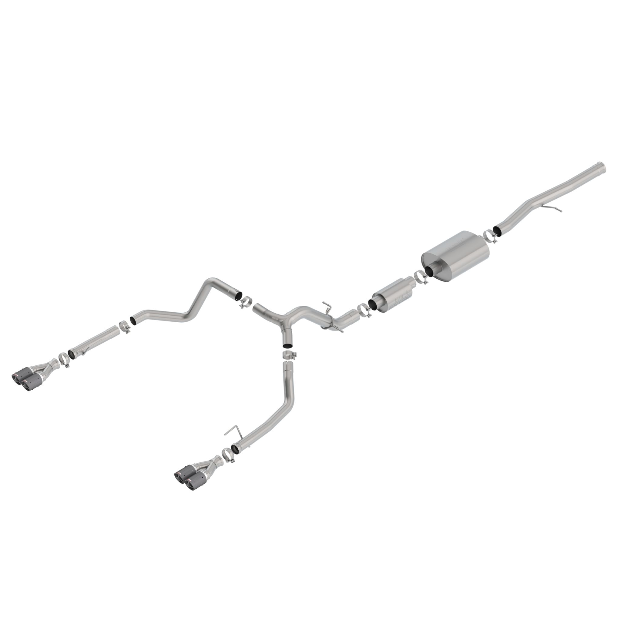 Silverado/ Sierra 1500 2019-2022 Cat-Back(tm) Exhaust System S-Type