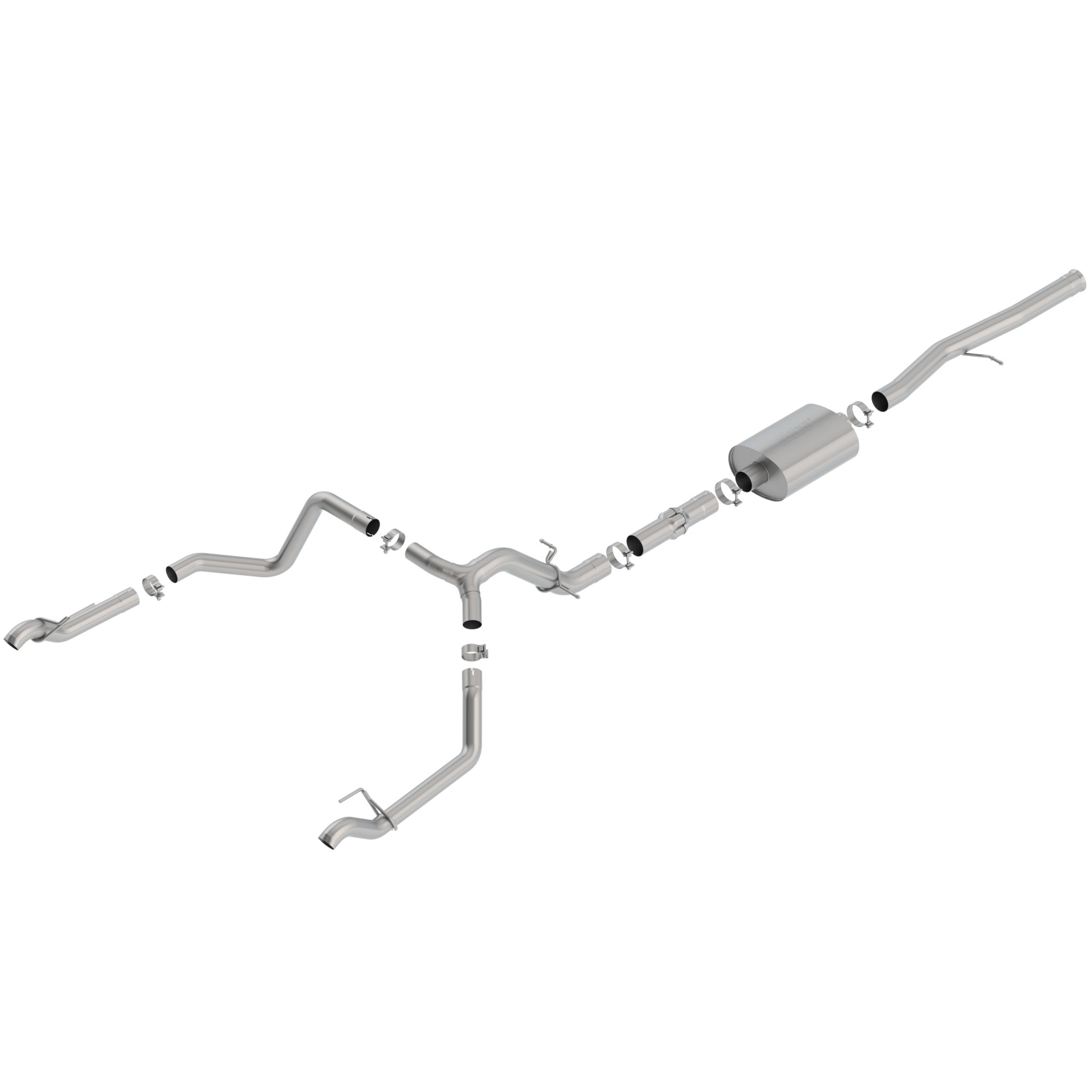 Silverado/ Sierra 1500 2019-2022 Cat-Back(tm) Exhaust System ATAK(r)