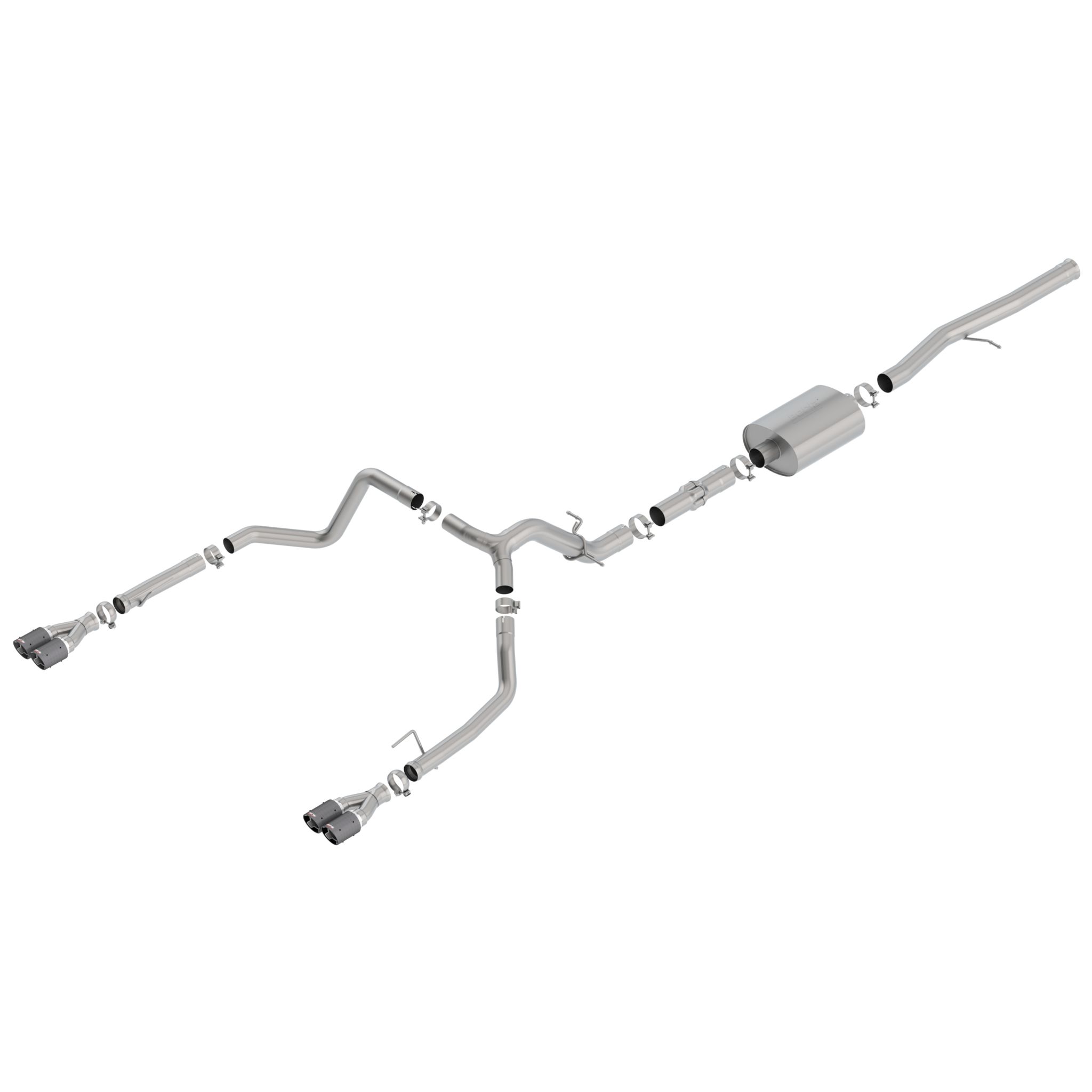 Silverado/ Sierra 1500 2019-2022 Cat-Back(tm) Exhaust System ATAK(r)