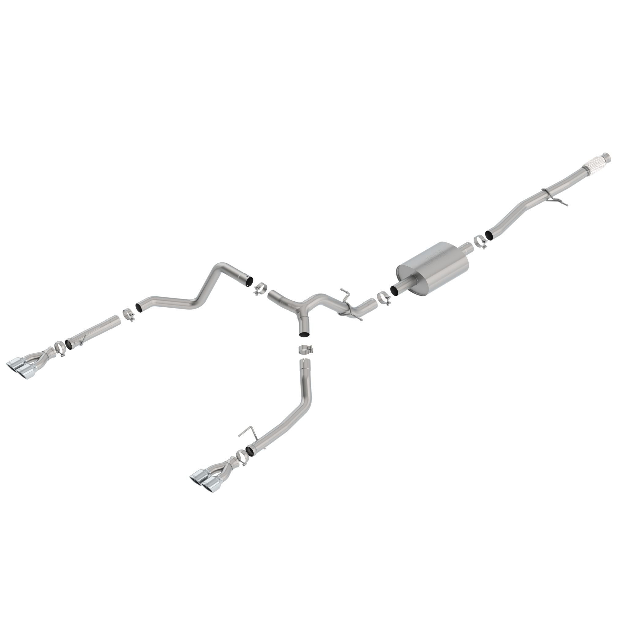 Silverado/ Sierra 1500 2019-2022 Cat-Back(tm) Exhaust System S-Type