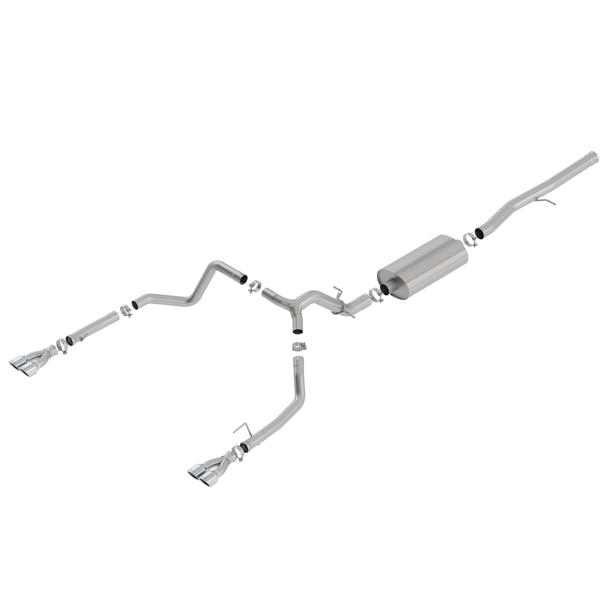 Silverado/ Sierra 1500 2019-2022 Cat-Back(tm) Exhaust System Touring