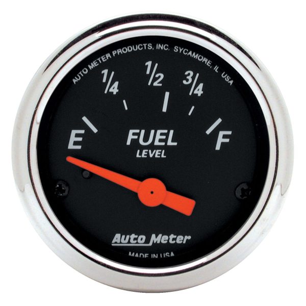 2-1/16 in. FUEL LEVEL, 73-10 O, DESIGNER BLACK