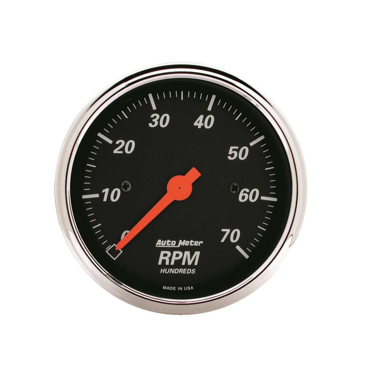 3-1/8 in. IN-DASH TACHOMETER, 0-7,000 RPM, DESIGNER BLACK