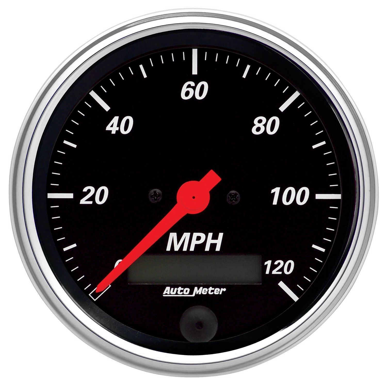 3-3/8 in. SPEEDOMETER, 0-120 MPH, DESIGNER BLACK