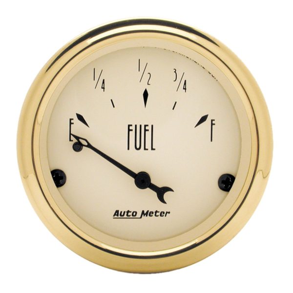 2-1/16 in. FUEL LEVEL, 0-90 O, GM, GOLDEN OLDIES