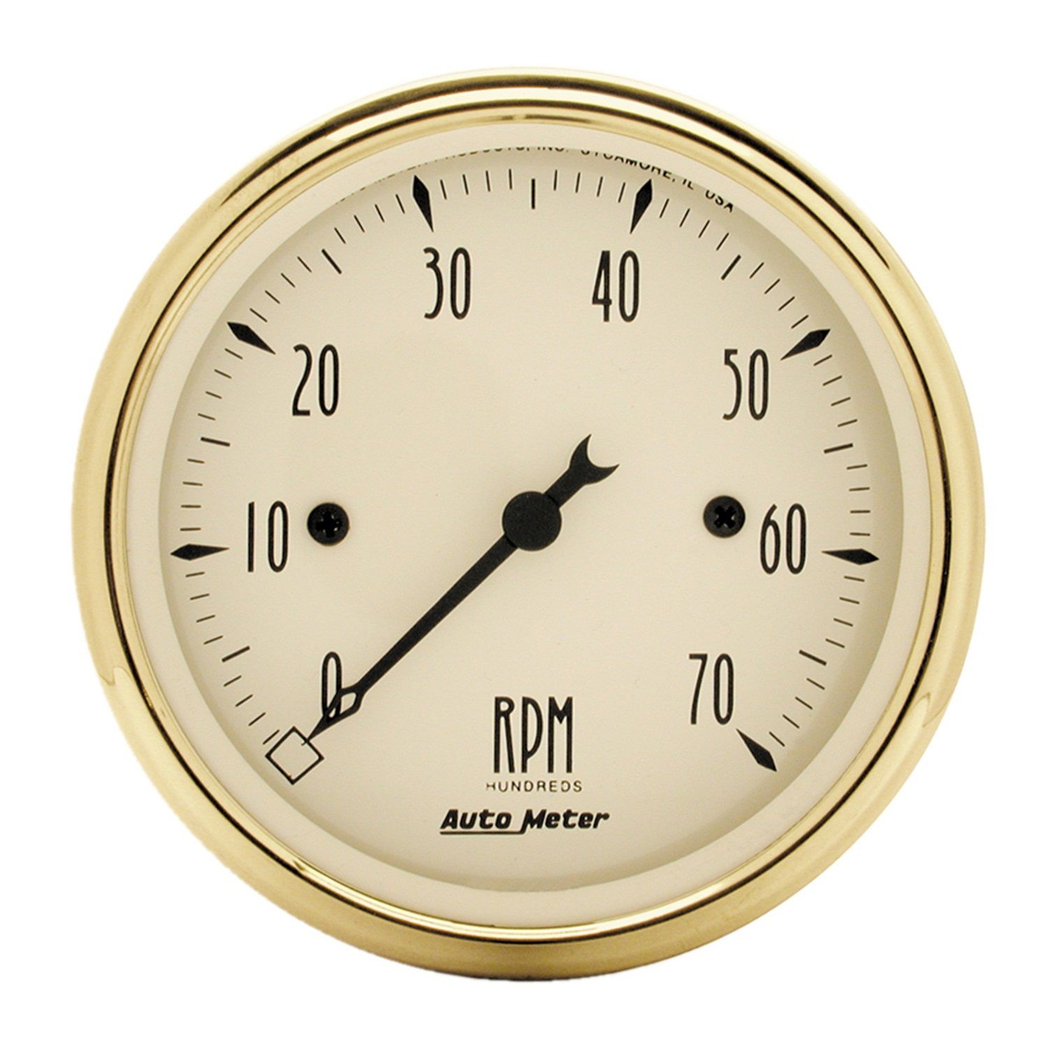 3-1/8 in. IN-DASH TACHOMETER, 0-7,000 RPM, GOLDEN OLDIES