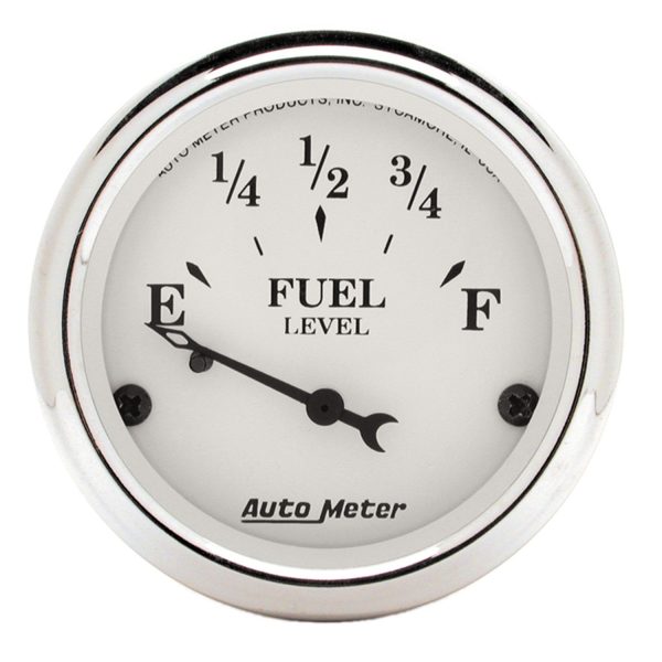 2-1/16 in. FUEL LEVEL, 73-10 O, OLD TYME WHITE