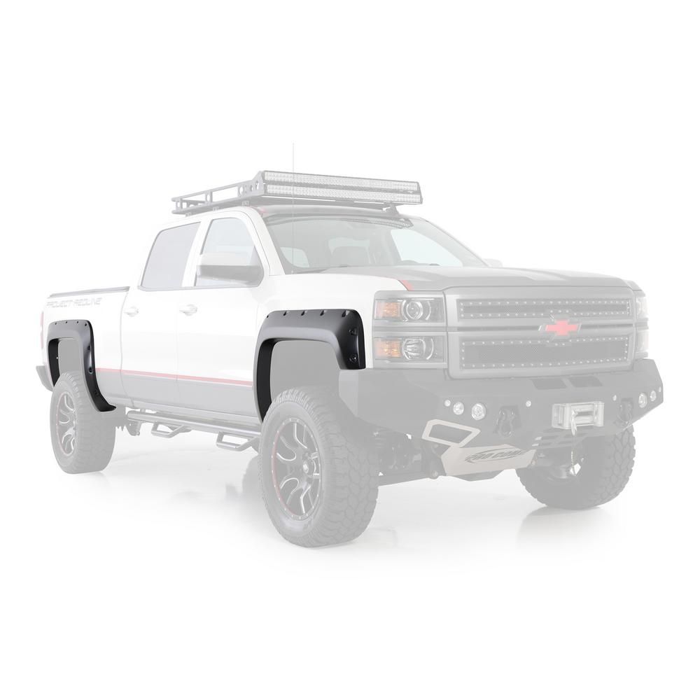 M1 FENDER FLARES FOR 14-17 CHEVY 1500 6.6FT BED