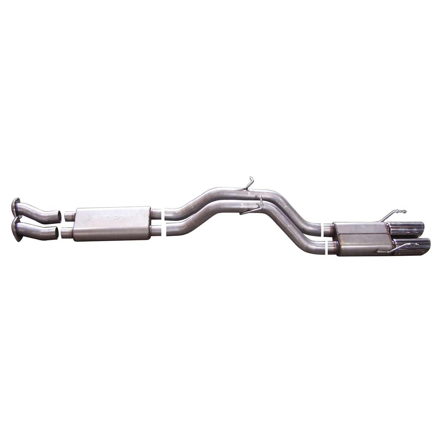 Cat-Back Dual Exhaust System; Aluminized