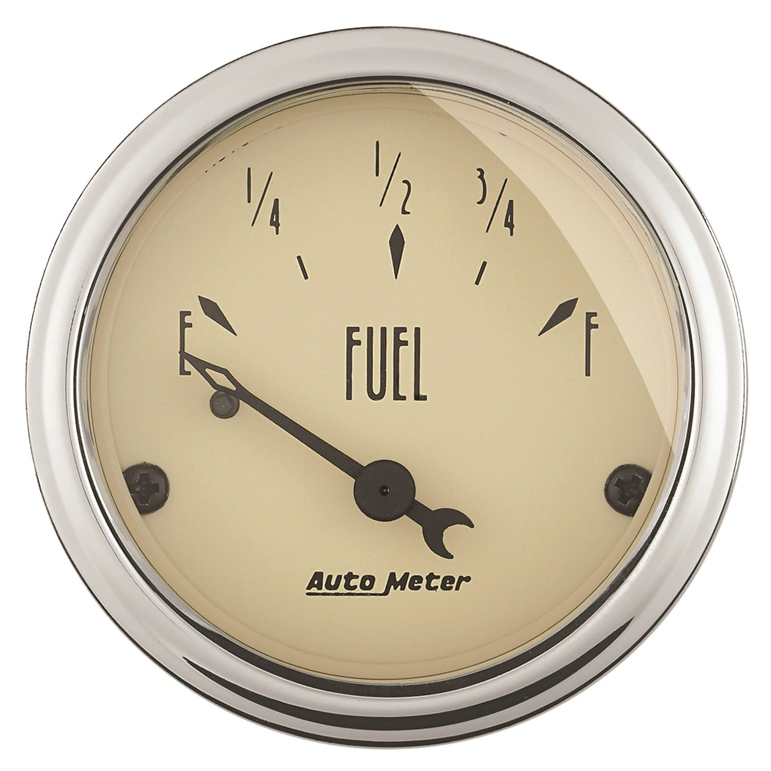 2-1/16 in. FUEL LEVEL, 0-90 O, ANTIQUE BEIGE