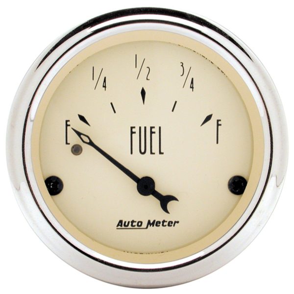 2-1/16 in. FUEL LEVEL, 0-30 O, ANTIQUE BEIGE