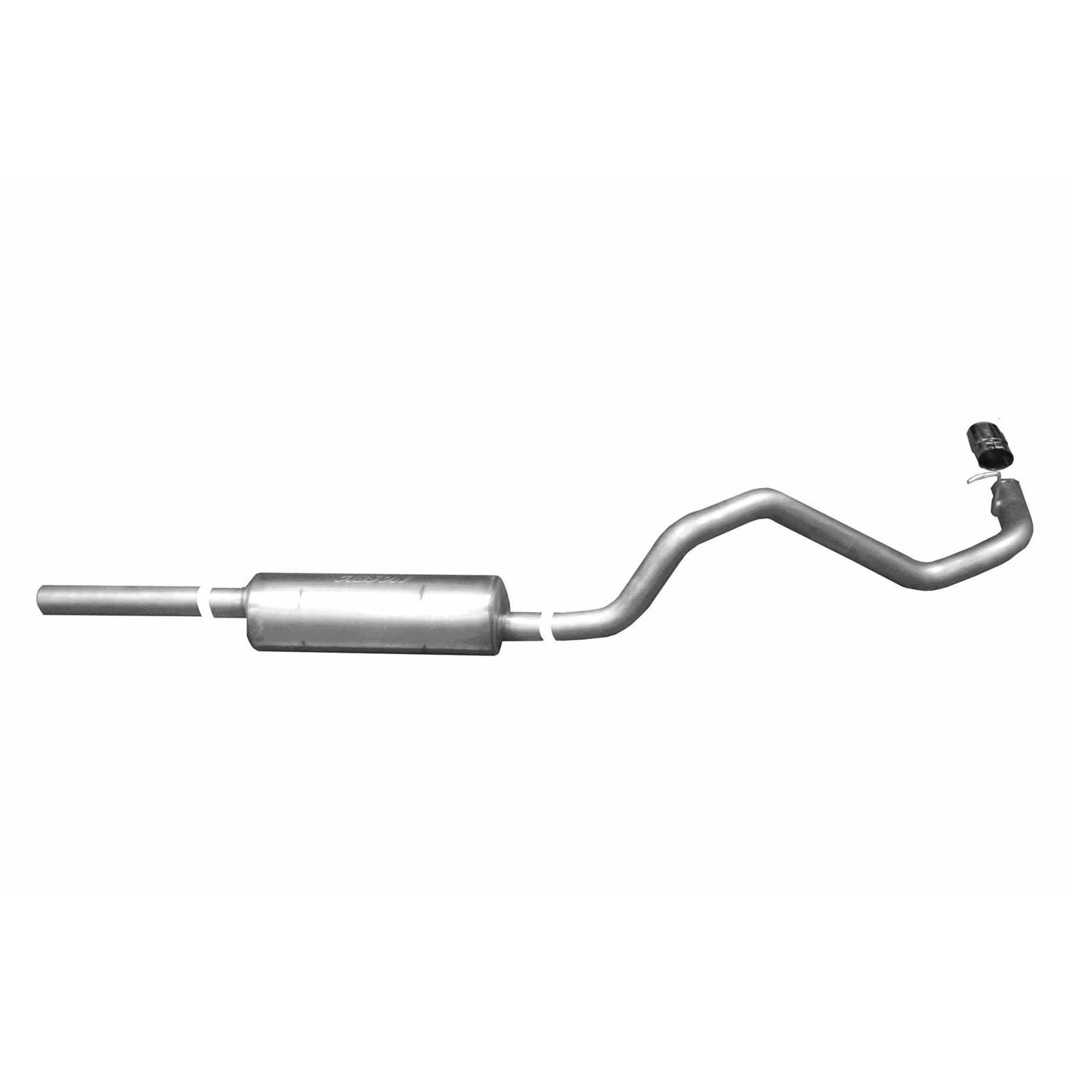 Cat-Back Single Exhaust System; Aluminized