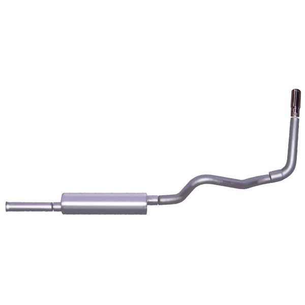 Cat-Back Single Exhaust System; Aluminized