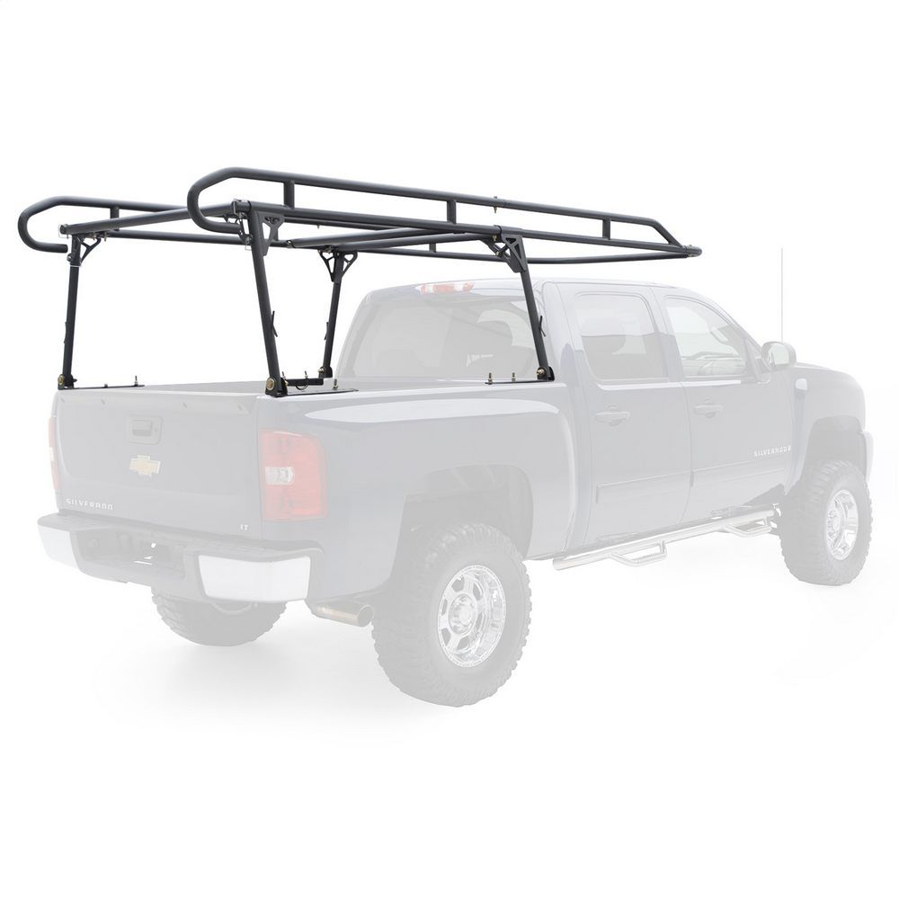 Contractors Rack - 800 Lb Rating - Full Size Truck - Black