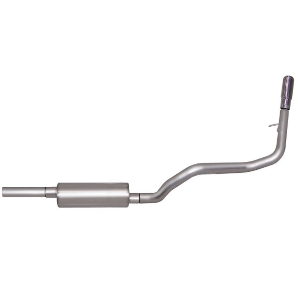 Cat-Back Single Exhaust System; Aluminized