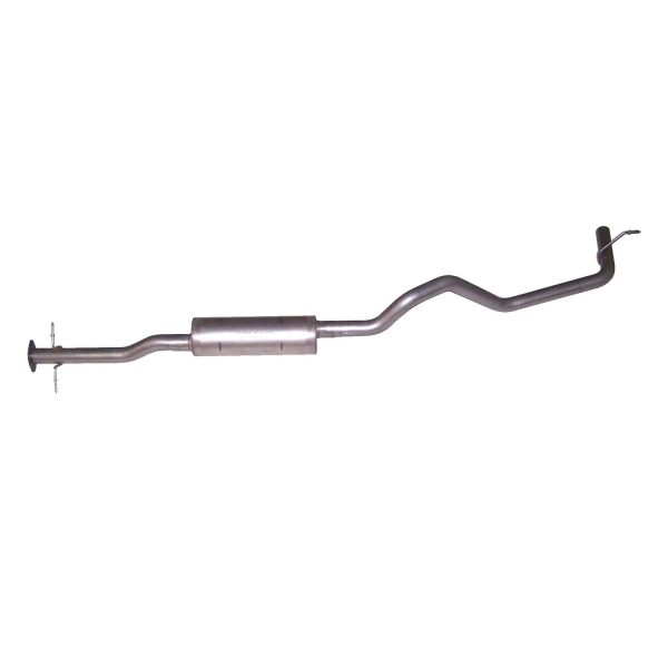 Cat-Back Single Exhaust System; Aluminized