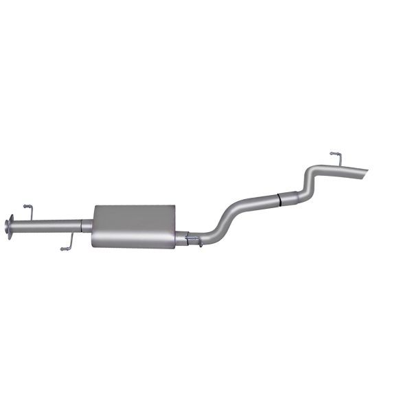 Cat-Back Single Exhaust System; Aluminized