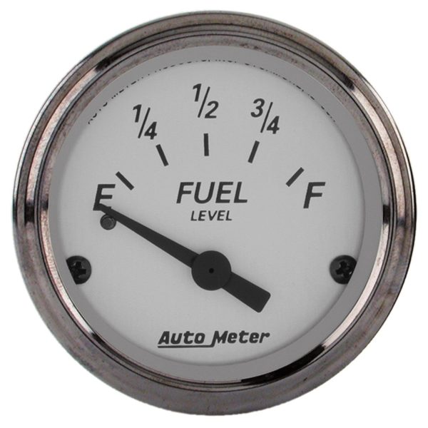 2-1/16 in. FUEL LEVEL, 0-30 O, GM, AMERICAN PLATINUM