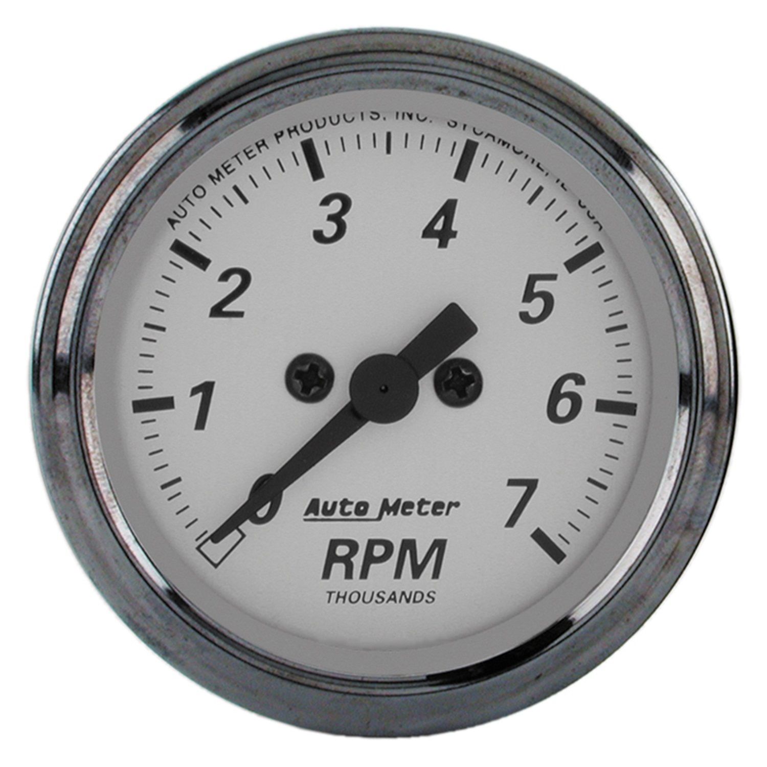 2-1/16 in. IN-DASH TACHOMETER, 0-7,000 RPM, AMERICAN PLATINUM