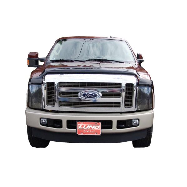 Auto Ventshade 21004 Hoodflector Dark Smoke Hood Shield for 2008-2010 Ford F-250, F-350 Super Duty