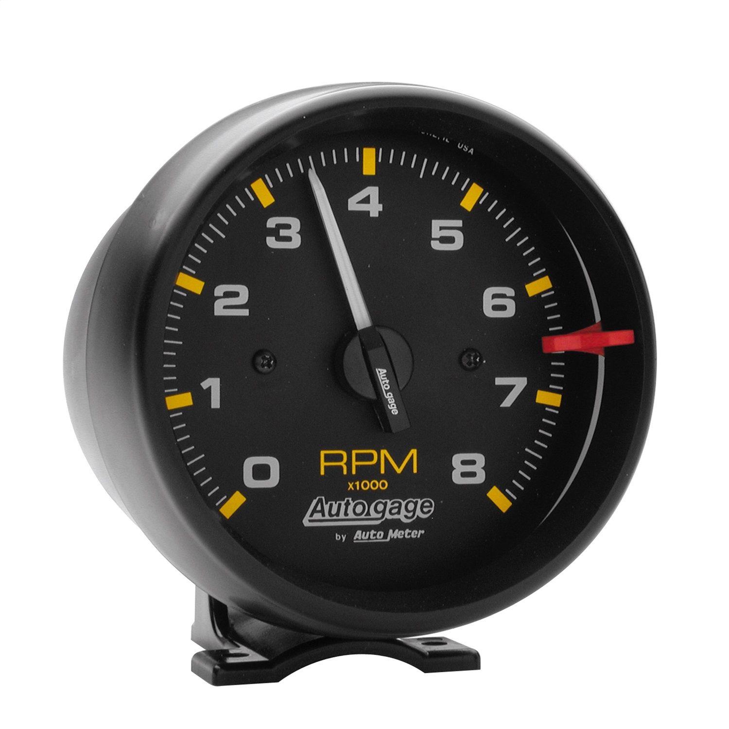 3-3/4 in. PEDESTAL TACHOMETER, 0-8,000 RPM, AUTO GAGE