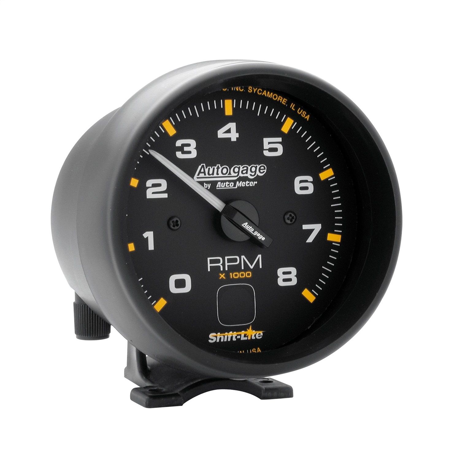 3-3/4 in. PEDESTAL TACHOMETER, 0-8,000 RPM, AUTO GAGE