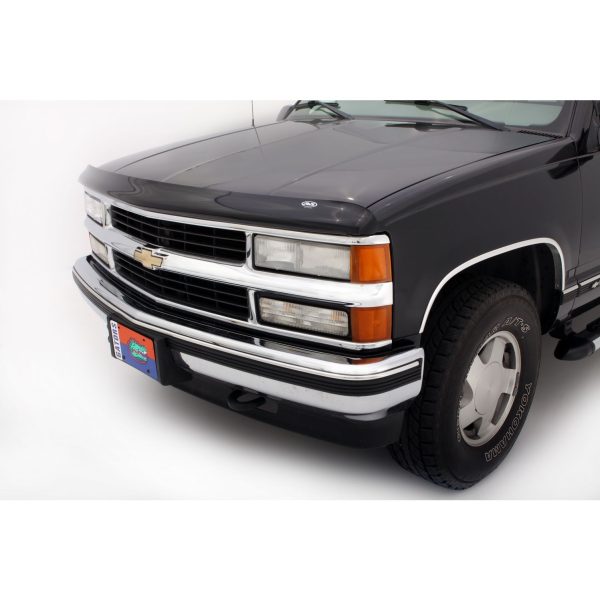 Auto Ventshade 23024 Bugflector Dark Smoke Hood Shield for 1988-1999 Chevrolet/GMC C1500/K1500, 1988-2000 C2500-C3500/K2500-K3500, 1992-1999 Suburban, 1992-1994 Blazer, 1992-1999 Yukon, 1995-1999 Tahoe