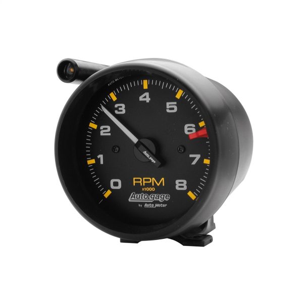 3-3/4 in. PEDESTAL TACHOMETER, 0-8,000 RPM, AUTO GAGE