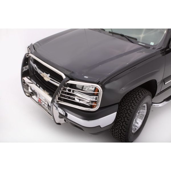 Auto Ventshade 23252 Bugflector Dark Smoke Hood Shield for 2003-2005 Silverado 1500, 2003-2004 Silverado 2500/3500, 2002-2006 Avalanche